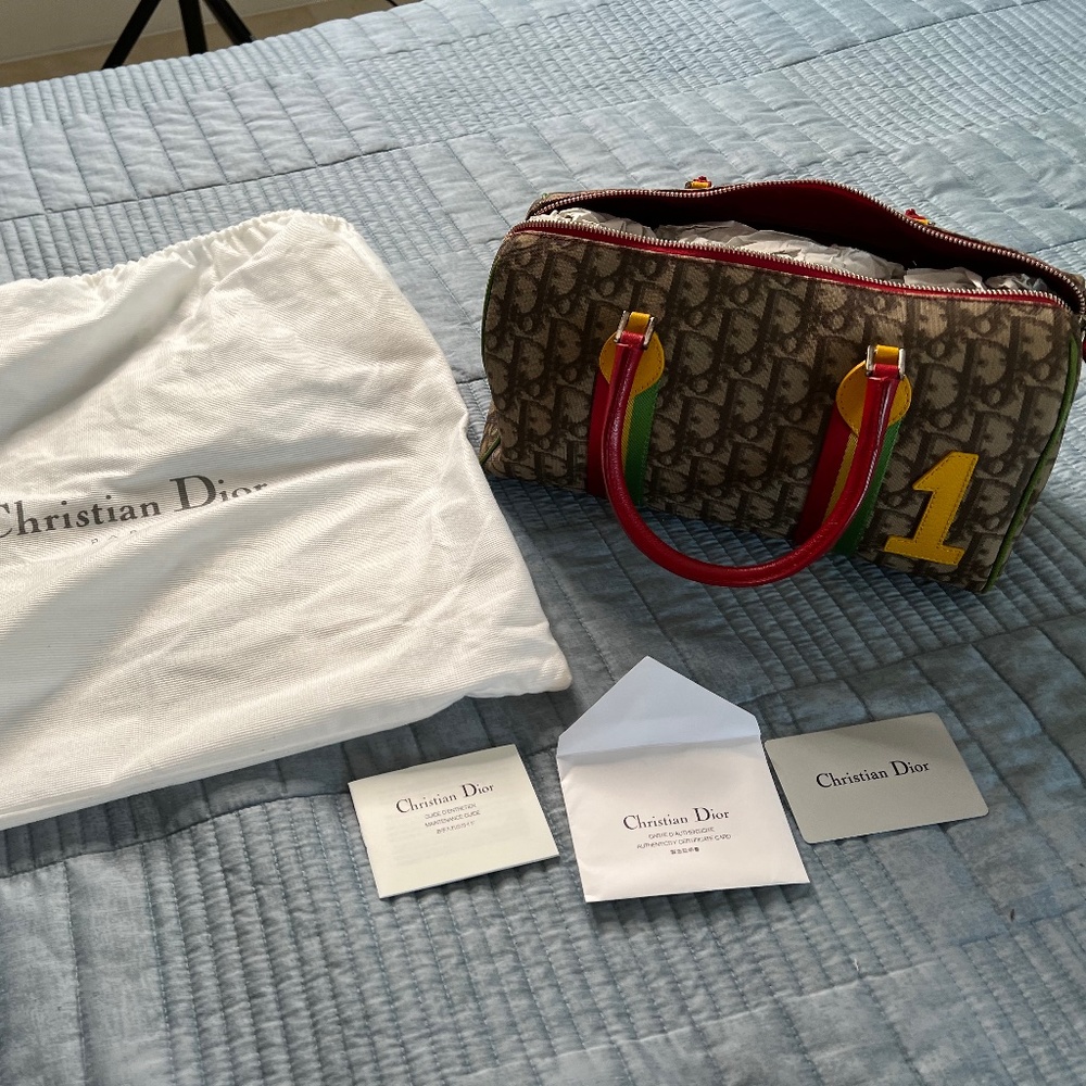 Authentic Christian Dior Rasta Collection bag. Never used